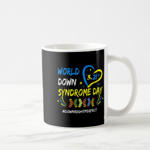 Caneca De Café Dia mundial da síndrome de down 321 conscientizaçã