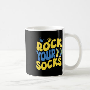 Caneca De Café Dia Mundial da Síndrome de Down Balance Socks Groo