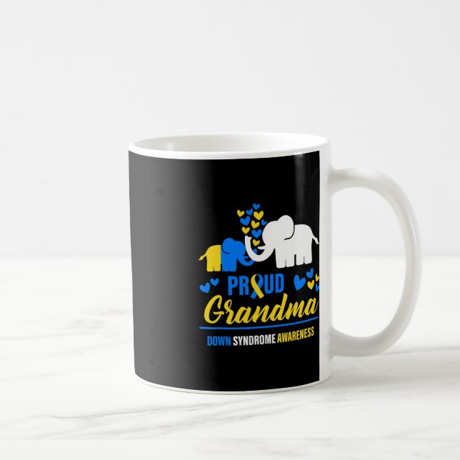 Caneca De Café Dia Mundial da Síndrome de Down para combater idei (Direita)