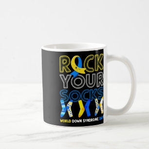 Caneca De Café Dia Mundial da Síndrome de Down: Use Meias Colorid