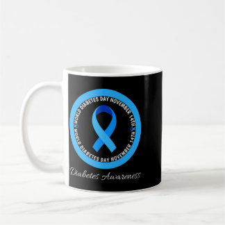 Caneca De Café Dia Mundial do Diabetes 2023 Diabetes Tipo 1 Tipo