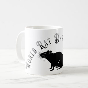 Caneca De Café Dia Mundial do Rato