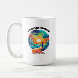 Caneca De Café Dia Nacional do Trabalho