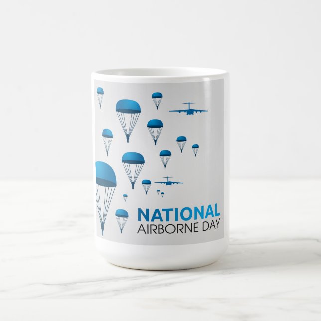 Caneca De Café Dia Nacional do Transporte Aéreo (Centro)