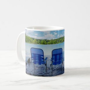 Caneca De Café Dia Perfeito No Lago Coffee Mug