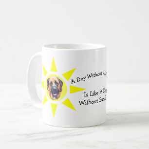 Caneca De Café Dia Sem Cachorro Mastiff