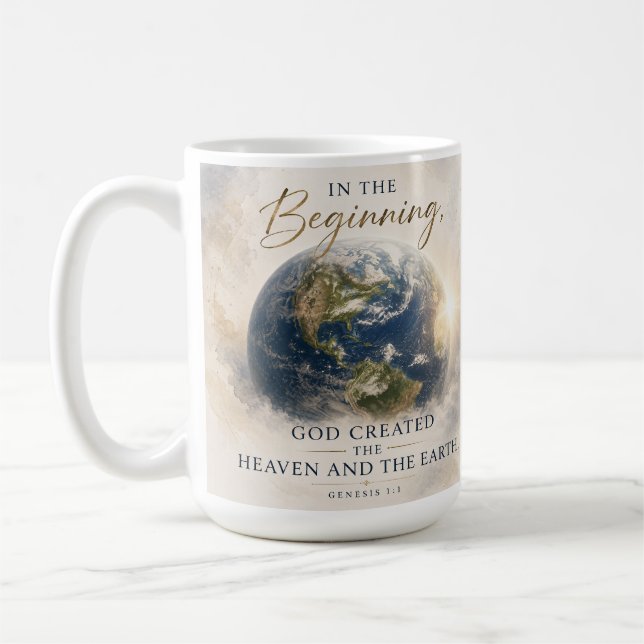 Caneca De Café Dia Um  (Esquerda)