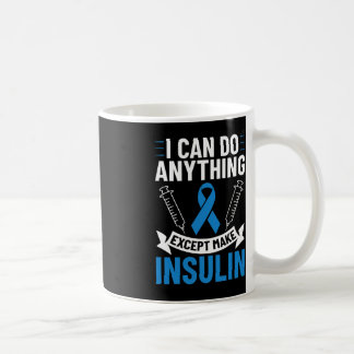 Caneca De Café Diabetes cita Diabetes Combatendo Diabetes T1D Con
