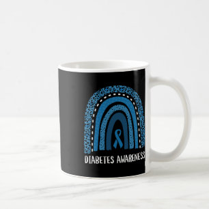 Caneca De Café Diabetes Consciência Mês Retroativo Arco-Íris T1 T