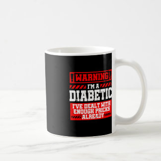 Caneca De Café Diabetes Difundidos Sensibilização Mês Picos Diabé