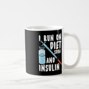 Caneca De Café Diabetes Soda E Insulina Diabetes