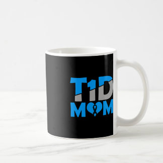 Caneca De Café Diabetes Tipo 1 - Diabetes T1D Mãe