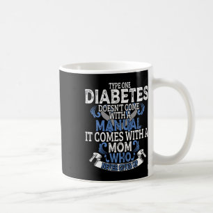 Caneca De Café Diabetes Tipo 1 Diabetes T1d Sensibilização para o