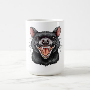 Caneca De Café diabo-da-tasmânia