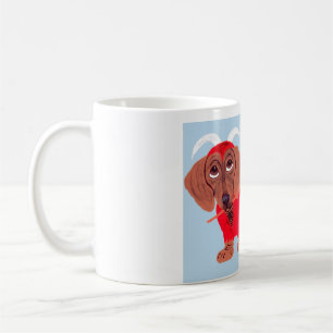 Caneca De Café Diabo Dachshund