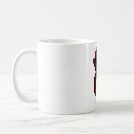 Caneca De Café Diabo de 8 bits