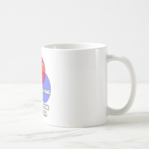 Caneca De Café Diagrama Venn.. Sobreviventes de Pedra Renal