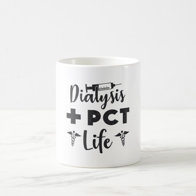 Caneca De Café Diálise + Enfermeiro Técnico de Diálise de PCT (Centro)