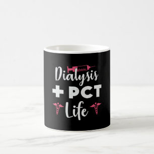 Caneca De Café Diálise + PCT Nefrologia Técnica de Diálise da 