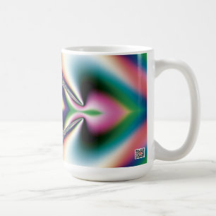 Caneca De Café Diamante Arco-íris
