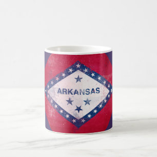 Caneca De Café Diamante de Sinalizador de Arkansas Distante