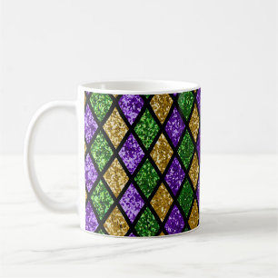 Caneca De Café Diamantes de penetra, diamantes festivos