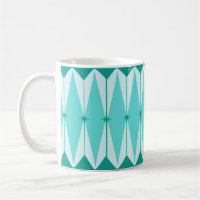 Diamantes Geométricos e Starbursts Mug