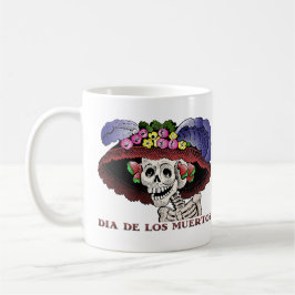 Caneca De Café Diâmetro de los Muertos [caneca]