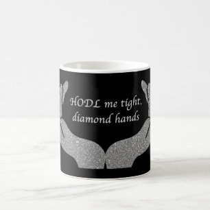 Caneca De Café Diamond Hands Café Mug