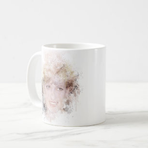 Caneca De Café Diana As PessoasPrincesa Watercolor Portrait Co