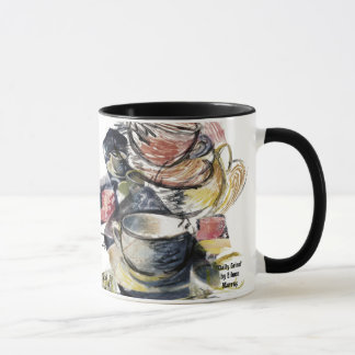 Caneca de café diária da moagem