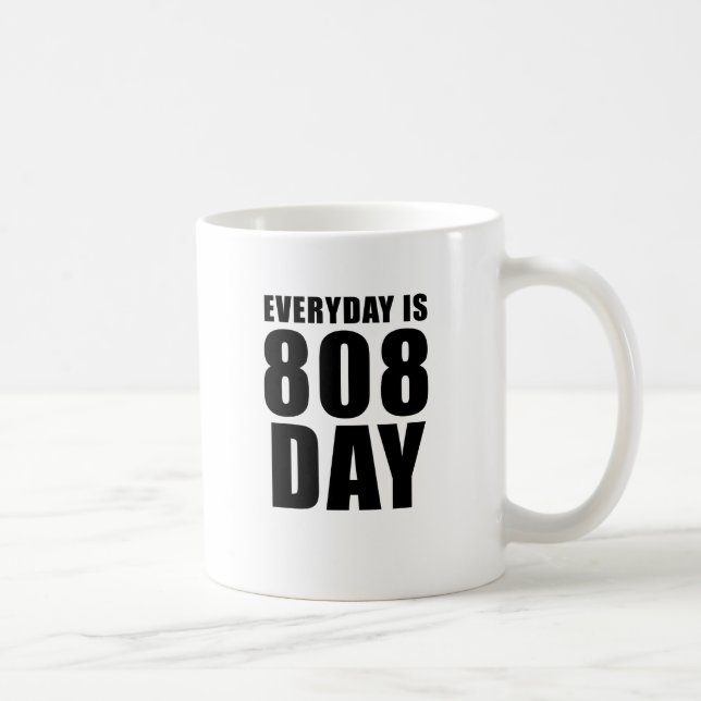 Caneca De Café Diário é o dia 808 (Direita)