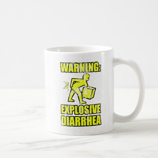 Caneca De Café Diarreia explosiva DS (Direita)