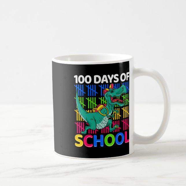 Caneca De Café Dias De Diversão Escolar Professores Dinossauros C (Direita)