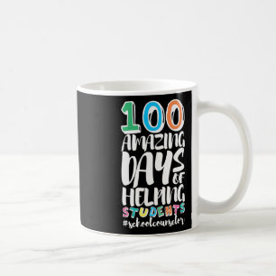 Caneca De Café Dias De Escola Ajudando Estudantes Conselheiro Esc