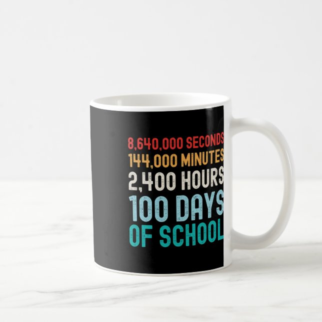 Caneca De Café Dias De Matemática Na Escola (Direita)