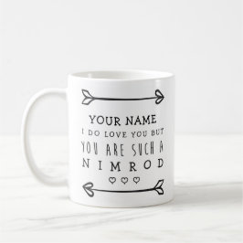 Caneca De Café Dias de os namorados Personalizados Engraçados Mug