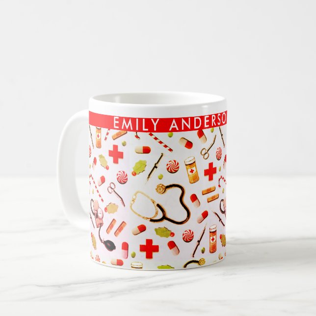 Caneca De Café Dias feriados (Frente Esquerda)