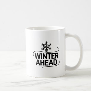 Caneca De Café Dias Mais Brilhantes Do Inverno