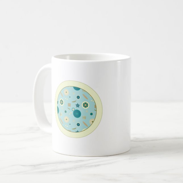 Caneca De Café Diatomáceas deliciosas (Frente Esquerda)