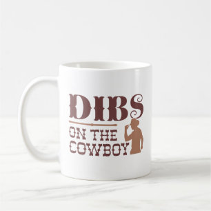 Caneca De Café Dibs No Cowboy