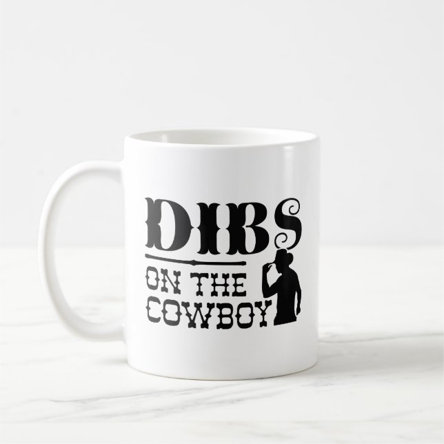Caneca De Café Dibs No Cowboy (Esquerda)