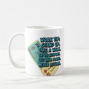 Caneca De Café Dica de Trabalho