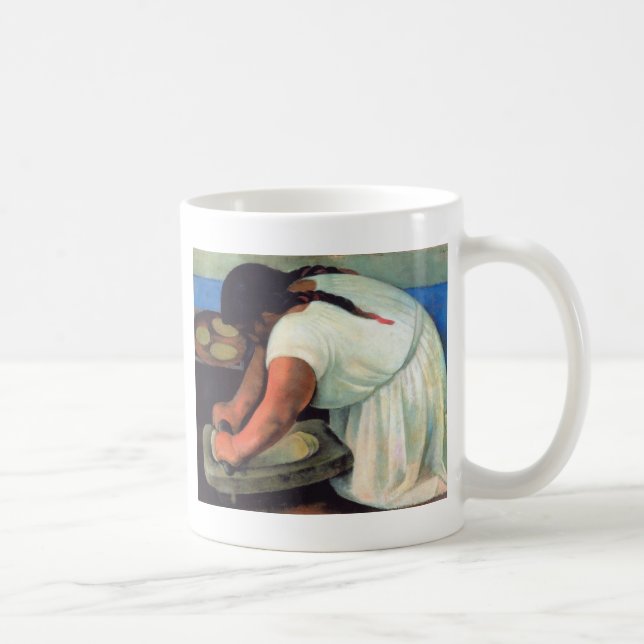 Caneca De Café Diego Rivera - La Molendera, 1923 (Direita)