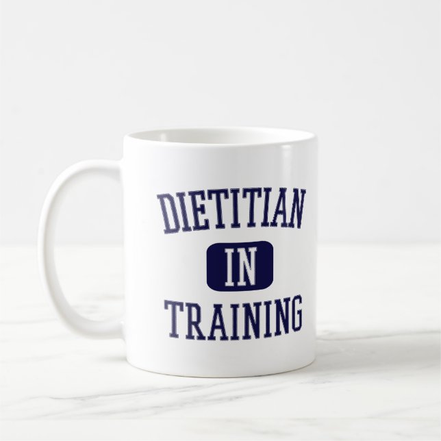 Caneca De Café Dieticiano Em Formação | Presente Dietitiano Futur (Esquerda)