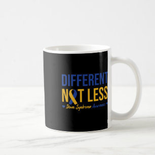 Caneca De Café Diferente Não Menos Conscientização do Síndrome de