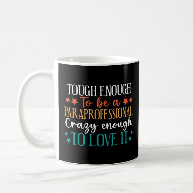 Caneca De Café Difícil o Suficiente Para Ser Uma Camisa Divertida (Esquerda)