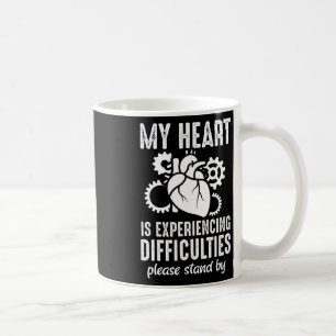 Caneca De Café Dificuldades Cardíacas - Sensibilização para a Doe