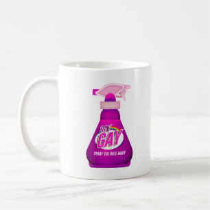 Caneca De Café Diga Gay Spray