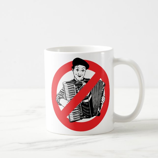 CANECA DE CAFÉ DIGA NÃO AOS MIMES (Direita)